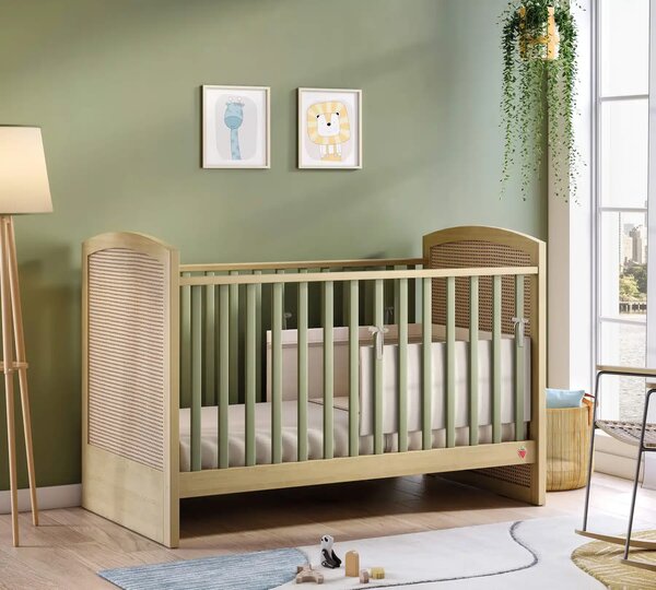 Βρεφική κούνια Loof Baby L-1013 Φυσικό χρώμα 70x140εκ. Cilek