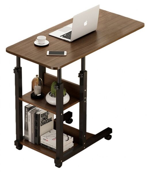 Βοηθητικό τραπεζάκι Babs Walnut 60x40x85 cm