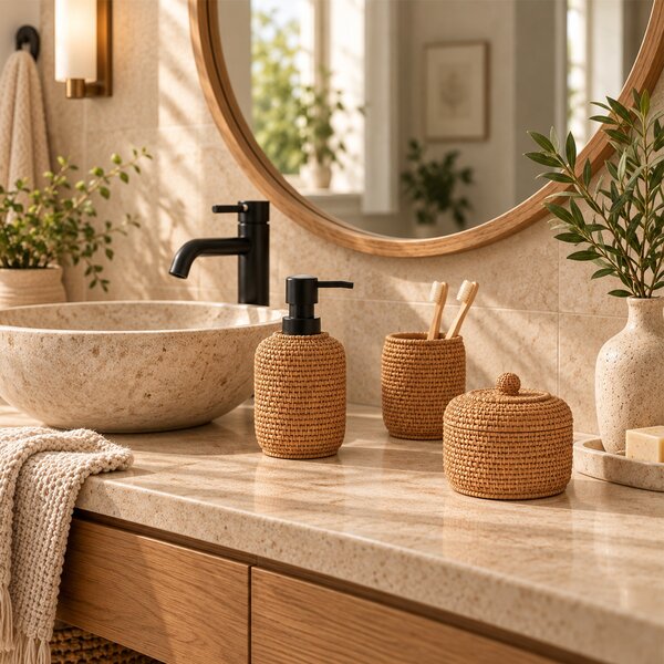 Dispenser Μπάνιου 250ml (Φ8x16) T-D Adele D.Natural 62216162