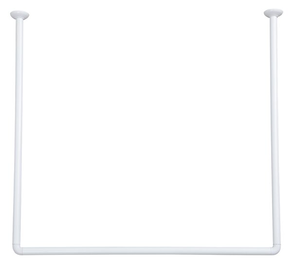 Βραχίονας Μπάνιου Γωνιακός 80x80x80 T-D Corner Chrome 2114100