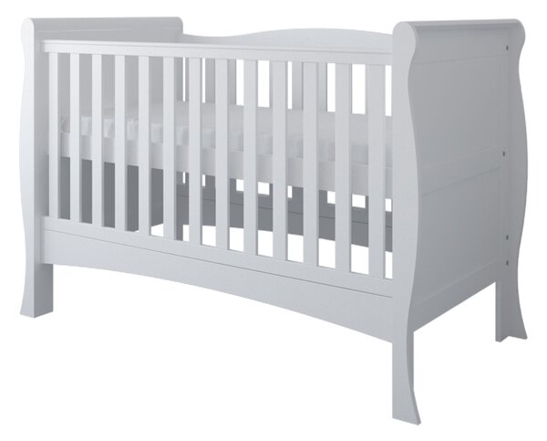 Βρεφικό προεφηβικό Κρεβάτι Elegant Lux White 70x140cm BC10019 BabyCute