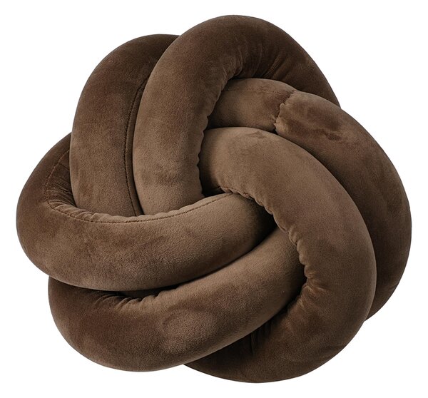 Διακοσμητικό Μαξιλάρι Βελουτέ (Φ30) K-M Taupe AAE825040
