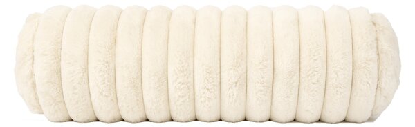 Διακοσμητικό Μαξιλάρι Γούνινο (Φ15x42) K-M Beige AAE825010