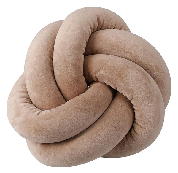 Διακοσμητικό Μαξιλάρι Βελουτέ (Φ30) K-M Beige AAE825040
