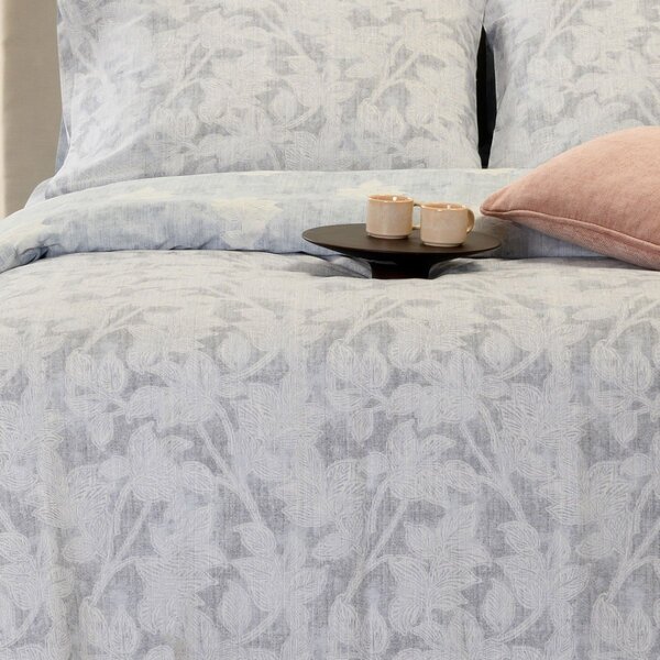 Παπλωματοθήκη Μονή (165x245) 2 Όψεων Melinen Casual Line Paloma Grey