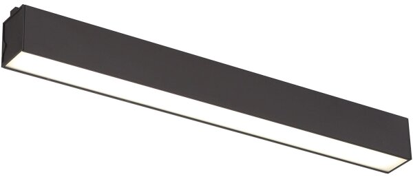 MAXLIGHT C0190 - Φωτιστικό οροφής LED LINEAR LED/18W/230V 57 cm μαύρο