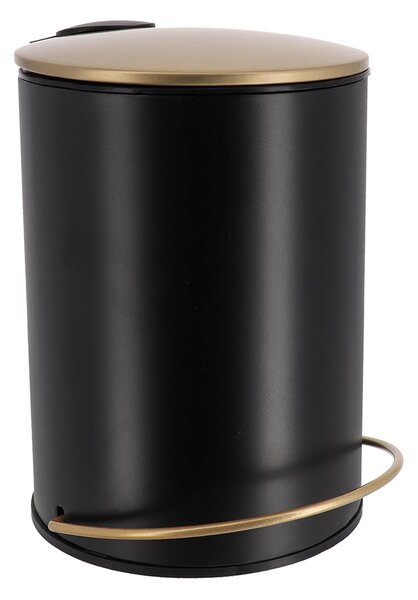 Κάδος Απορριμμάτων Μπάνιου (Φ22x24.5) T-D 3lt Black 6580103