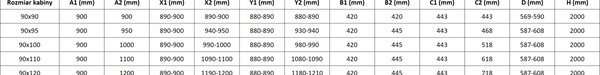 Mexen Rox Ντουζιέρα Duo συρόμενη 100 x 90 εκ., διαφανής, χρώμιο - 8C2D-100-090-01-00