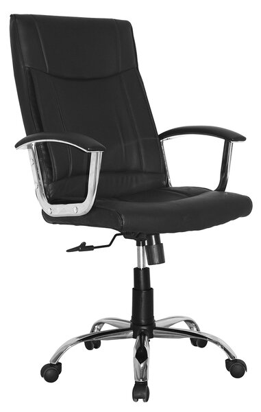 Καρέκλα Γραφείου (63x62.5x120) Spitishop Manager Black