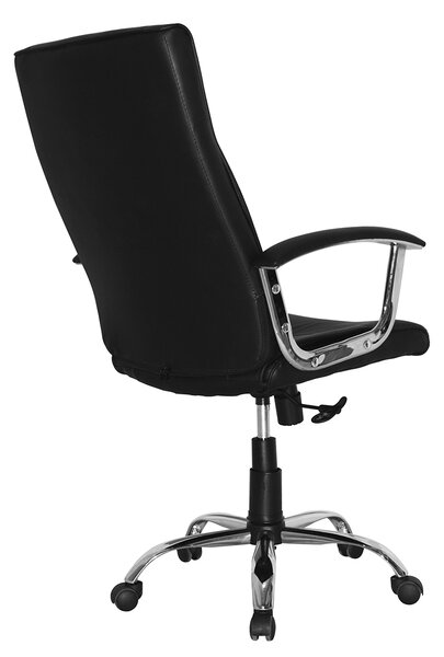 Καρέκλα Γραφείου (63x62.5x120) Spitishop Manager Black