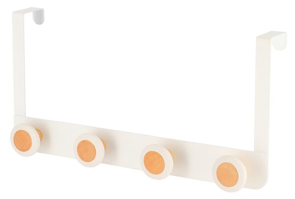 Κρεμάστρα Πόρτας 4 Θέσεων (40x8.3x20) T-D Hook White 9039100