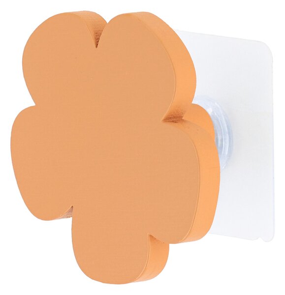Κρεμαστράκι Αυτοκόλλητο (8x4.6x4.8) T-D Flower Ochre 9090123