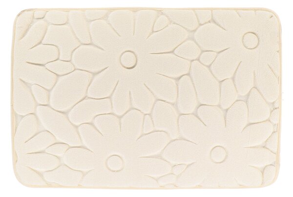 Πατάκι Μπάνιου (40x60) T-D Flower Ivory 7774105