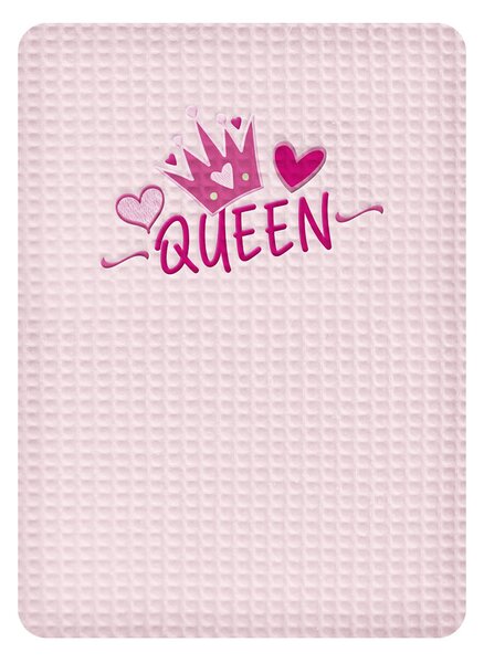 ΚΟΥΒΕΡΤΑ ΠΙΚΕ ΑΓΚΑΛΙΑΣ 80X110 ADAM HOME QUEEN PINK