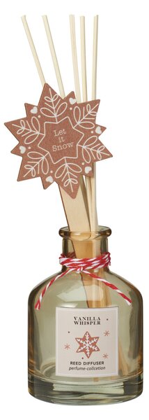 Χριστουγεννιάτικο Αρωματικό Χώρου 100ml Με Στικς K-M Vanilla Whisper ACC700630