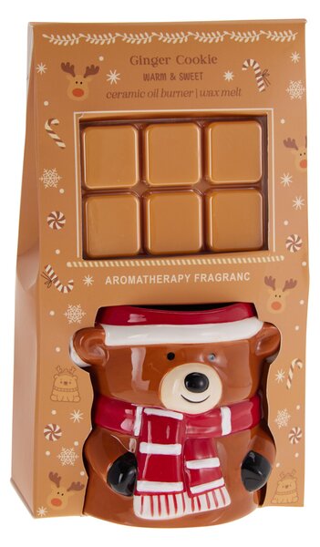 Χριστουγεννιάτικος Αρωματιστής + Scentchips (7τμχ) K-M Bear ACC705040