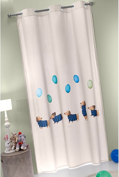 Παιδική Κουρτίνα (160x240) Με Τρουκς Saint Clair Pet Blue