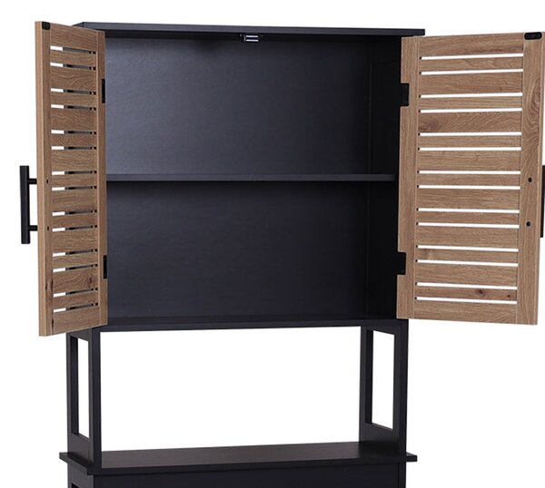 Ντουλάπι Μπάνιου Δαπέδου Με Ράφι (63x23x179) T-D Bergen 9904763
