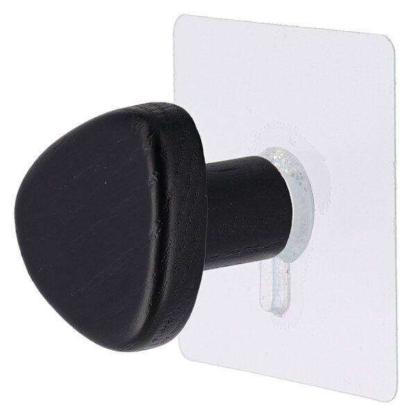 Κρεμαστράκι Αυτοκόλλητο (5.5x4x4) T-D Patere Black 91060103