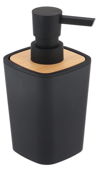 Dispenser Μπάνιου 380ml (7.5x7.5x15.5) T-D Rubber Black 62110103