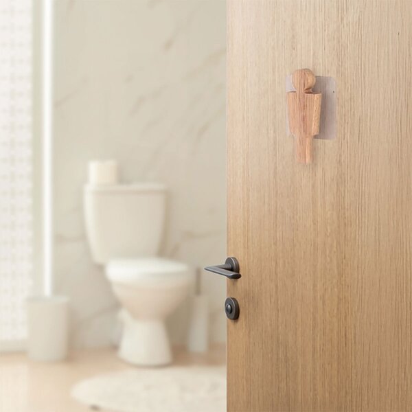 Σήμανση WC Αυτοκόλλητη Για Άνδρες T-D Natural 9085104