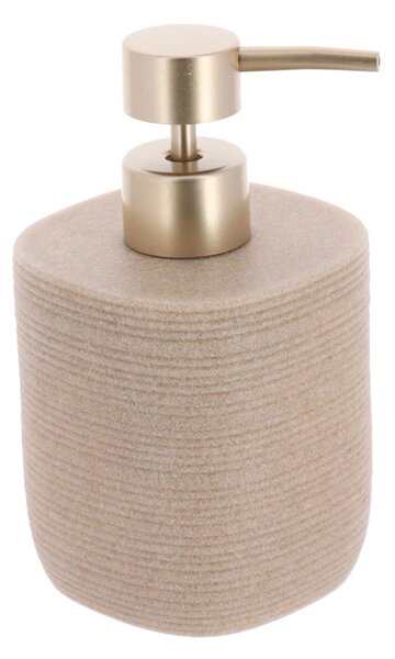 Dispenser Μπάνιου 400ml (Φ8.5x14.5) T-D Stripes Beige 62178161