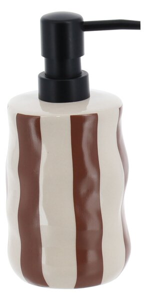 Dispenser Μπάνιου 350ml (Φ8.1x18.5) T-D Stripped Mocca