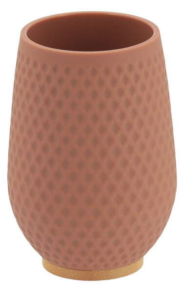 Ποτηροθήκη Μπάνιου (Φ8x12) T-D Rubber Cappuccino 61196166