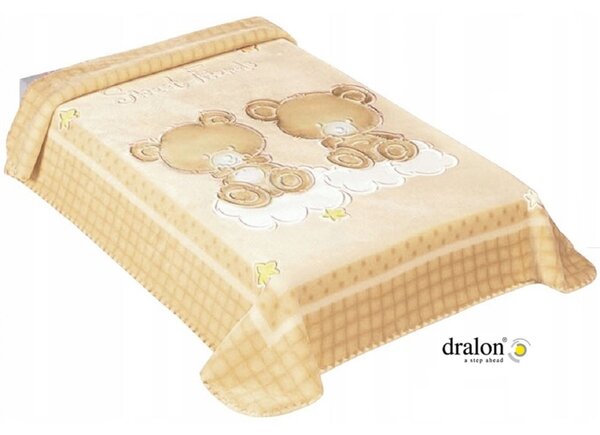 ΚΟΥΒΕΡΤΑ ΙΣΠΑΝΙΑΣ ΑΓΚΑΛΙΑΣ 80X110 BELPLA DRALON 548 BEIGE