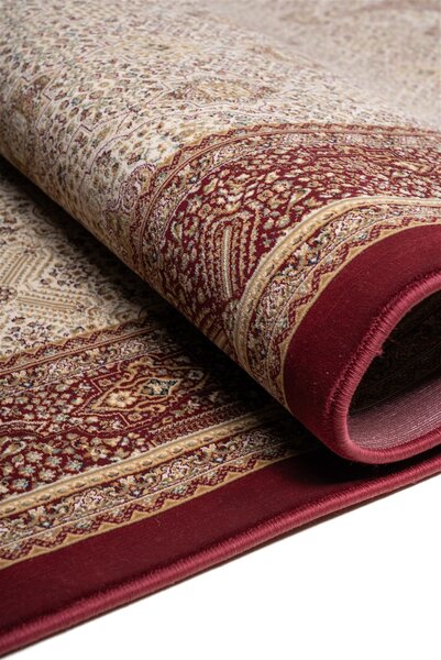 ΧΑΛΙ ROYAL SILK 1335/Z CREAM-RED - 160cm x 235cm