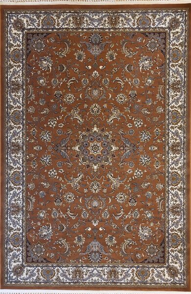 ΧΑΛΙ ROYAL SILK 003 BROWN - 160cm x 235cm