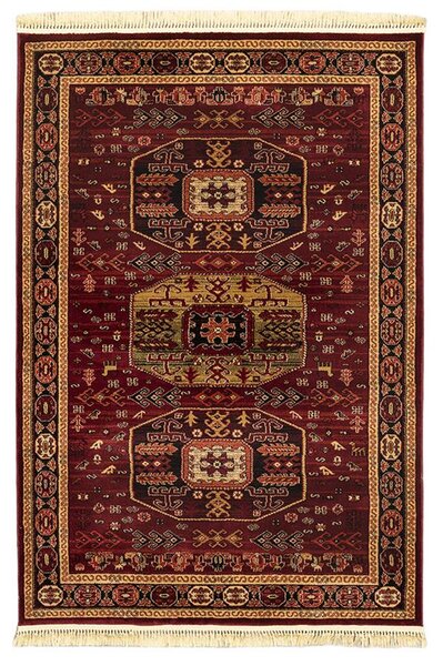 ΧΑΛΙ PERSIA 6057 BURGUNDY ΜΕ ΚΡΟΣΣΙ - 080X150 NewPlan