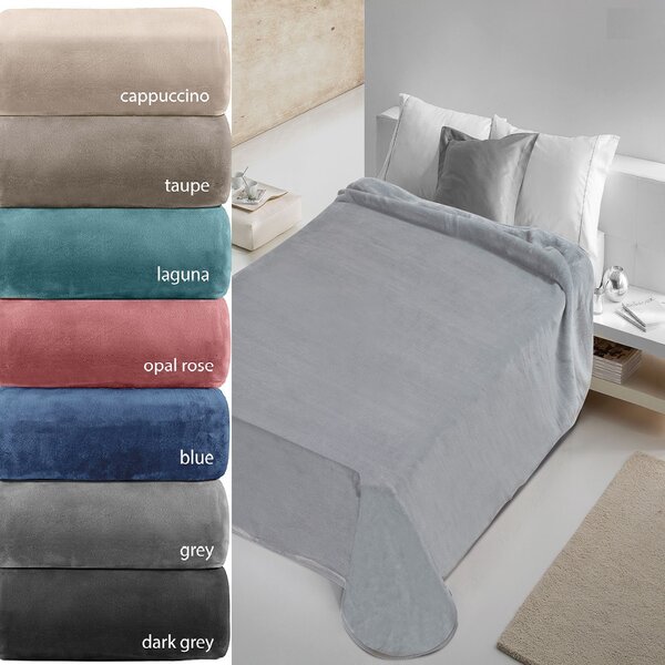 Κουβέρτα Υπέρδιπλη 220×240 ADAM HOME 700 GREY