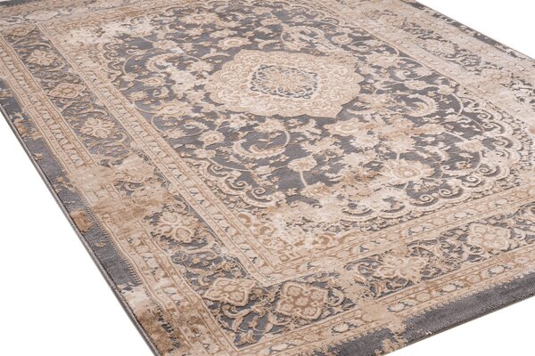 Χαλί VELVET 2222/Grey Beige - 160×160 cm