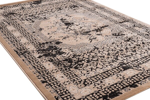 Χαλί VELVET 4437/Anthracite Beige - 067×210 cm