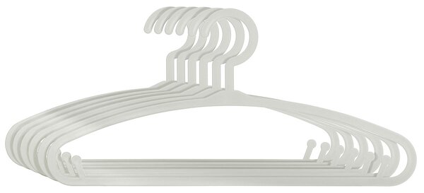 Παιδικές Κρεμάστρες Ρούχων (Σετ 6τμχ) A-S Hangers Grey 158462B