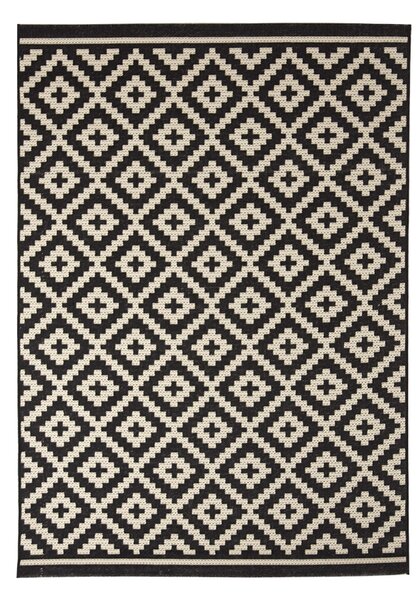 Χαλί Ψάθα Flox BLACK 721K Royal Carpet - 67×240 cm