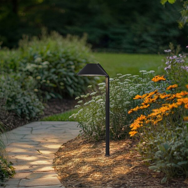 Lindby LED φως γης Capelo, μαύρο, μέταλλο, 77cm, Μαύρο, Αλουμίνιο, σύγχρονο