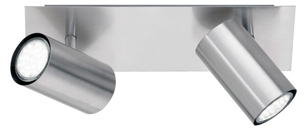 Σποτ Δίφωτο Trio Lighting Marley Silver 802400207