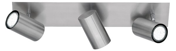 Σποτ Τρίφωτο Trio Lighting Marley Silver 802400307