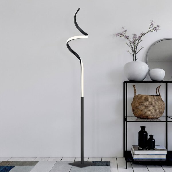 Φωτιστικό Δαπέδου LED Dimmable RL Course Black R42051132