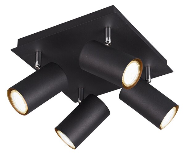 Σποτ Πολύφωτο Trio Lighting Marley Black 802430432