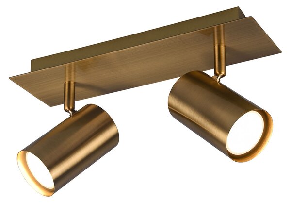 Σποτ Δίφωτο Trio Lighting Marley Gold 802400204