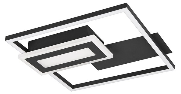 Φωτιστικό Πλαφονιέρα LED RL Spiro Black R67862132