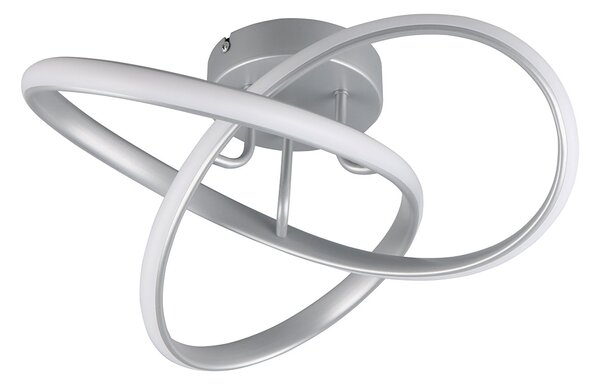 Φωτιστικό Πλαφονιέρα LED RL Meo Silver R62101187