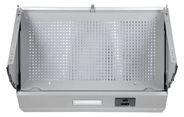 Απορροφητήρας Hyundai HHD26-6009 με πλάτος 60cm και απορροφητική ισχύ 427 m³/h - Γκρι