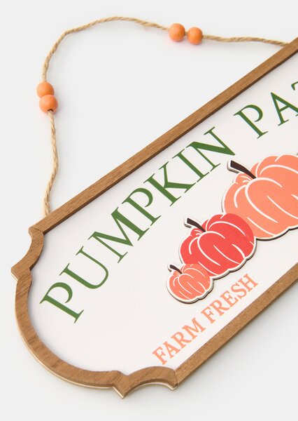 Sinsay - Κρεμαστή διακόσμηση με επιγραφή «Pumpkin Patch» - πολυχρωμο