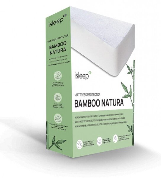 Bamboo Natura αδιάβροχο προστατευτικό στρώματος μωρού της isleep