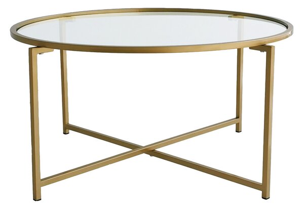 Χαμηλά τραπέζια Decortie Coffee Table - Gold Sun S404