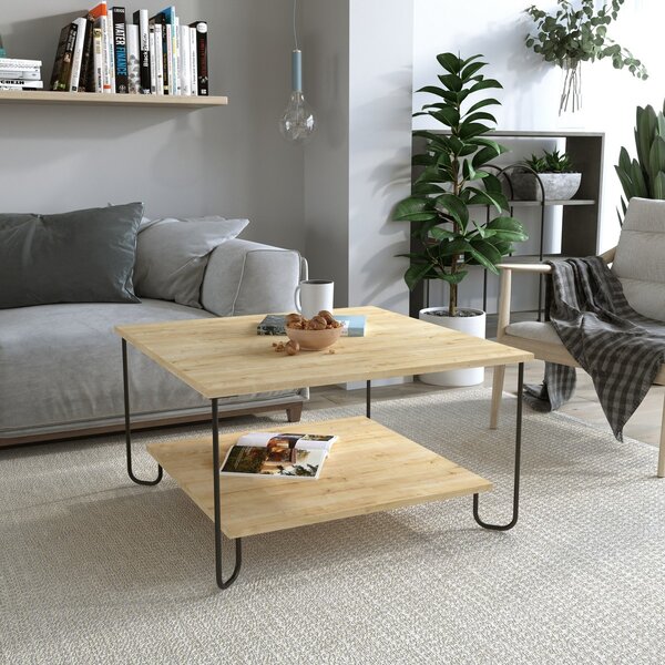 Χαμηλά τραπέζια Decortie Coffee Table - Marbo Coffee Table - Oak